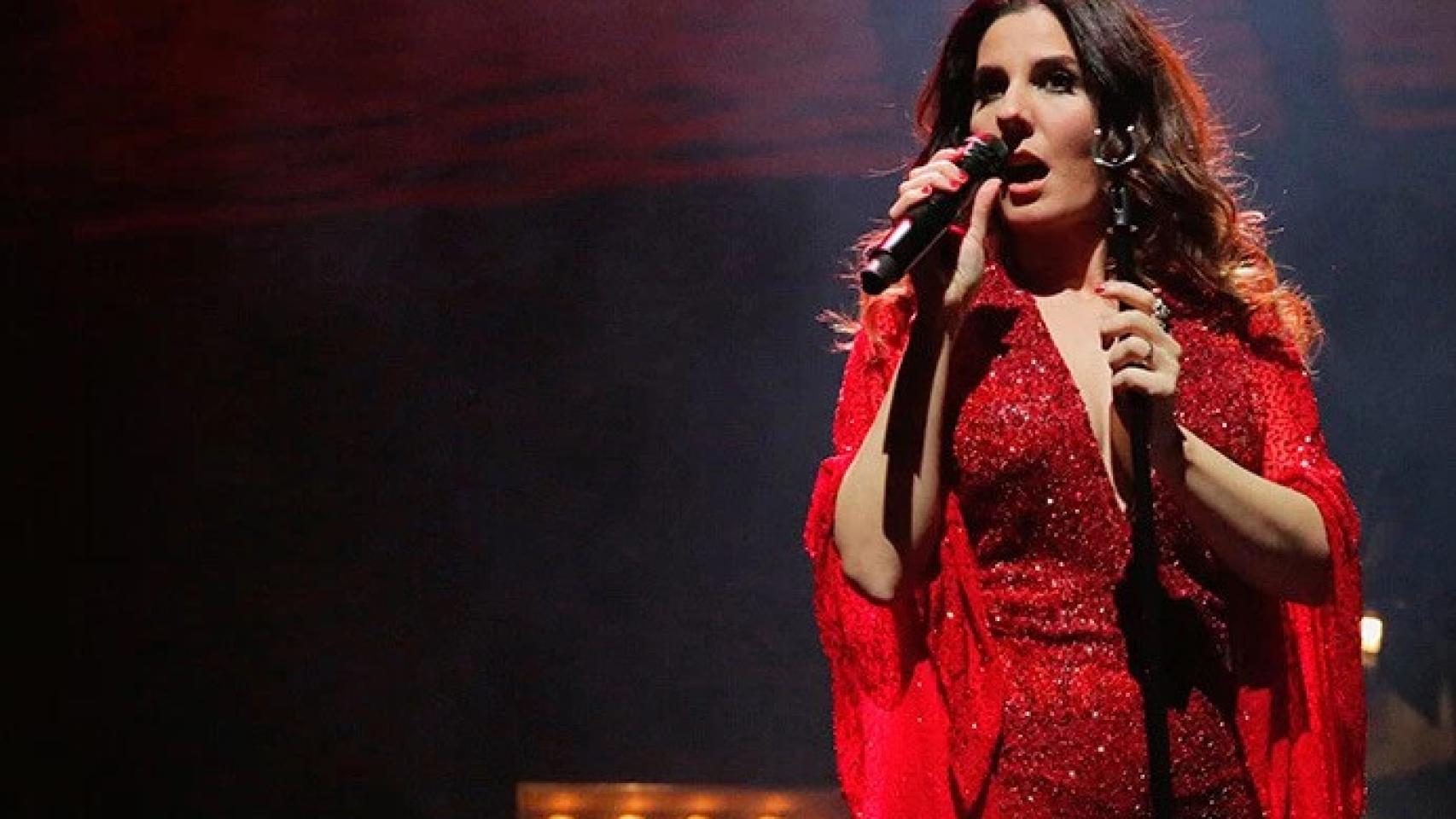 La cantante Diana Navarro.