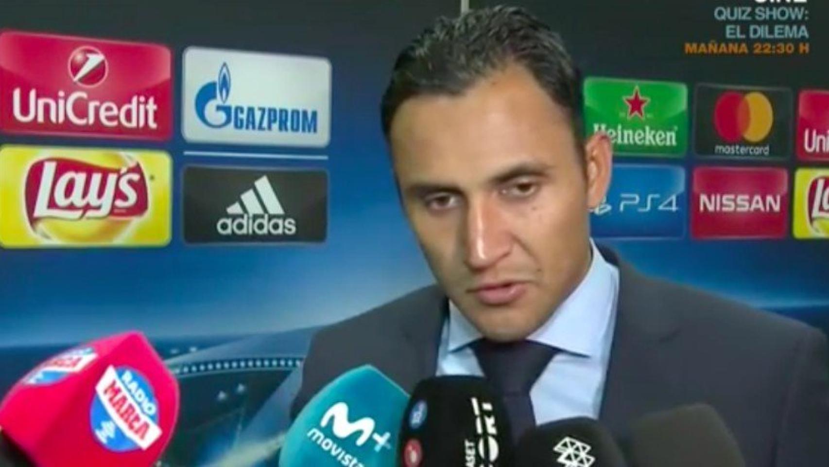 Keylor en zona mixta
