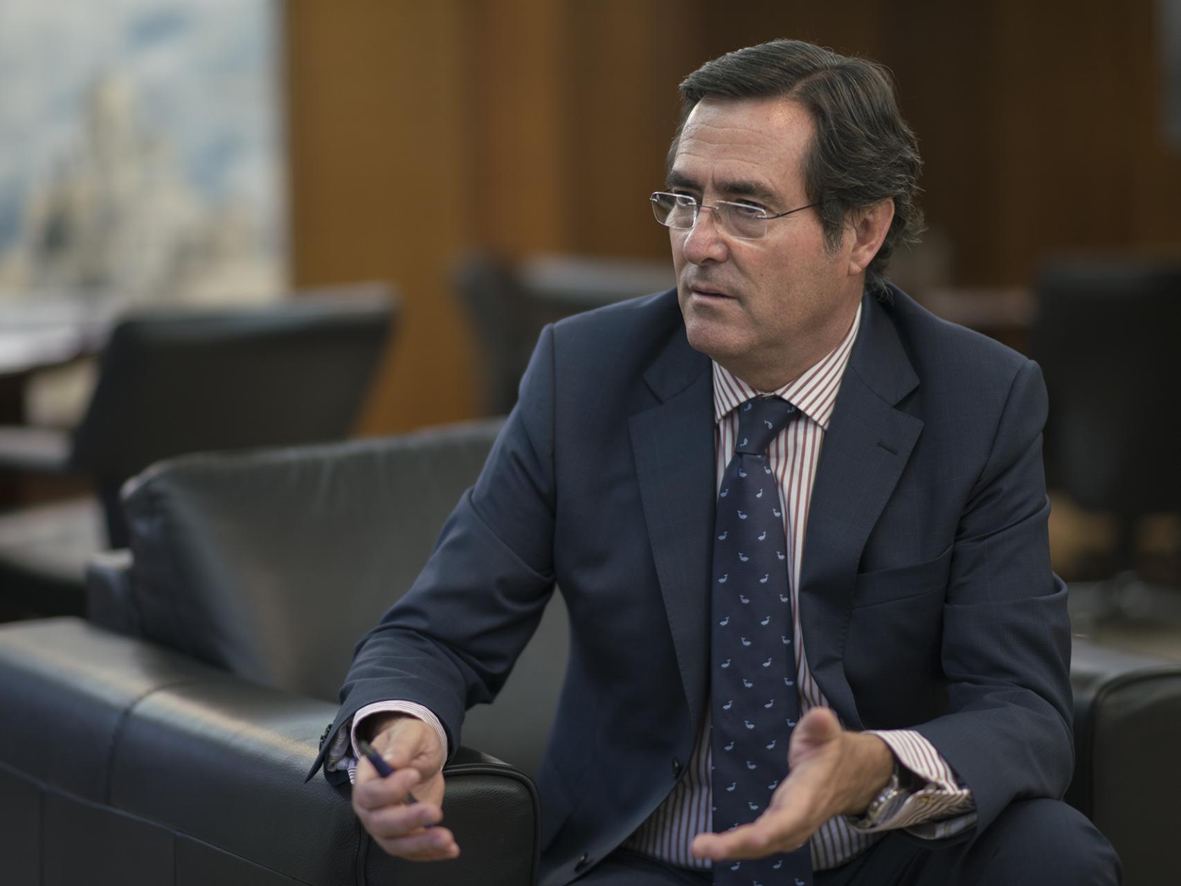 Antonio Garamendi, presidente de CEPYME
