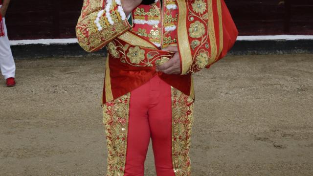 José Ortega Cano en su despedida de los ruedos este agosto en San Sebastián de los Reyes.