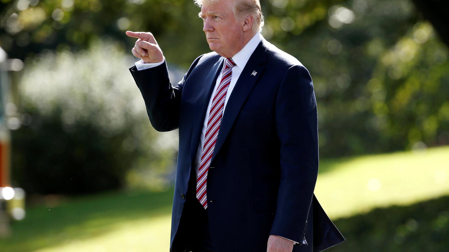 Trump en la Casa Blanca