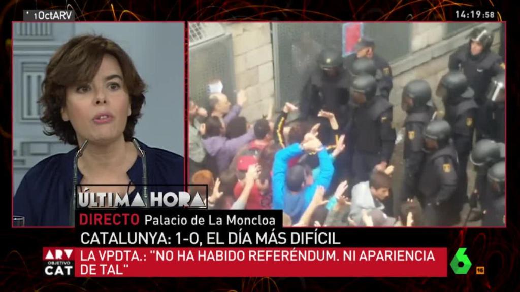 La 1, sin programa especial por el 1-O y rebajando la tensión entre la policía y los ciudadanos