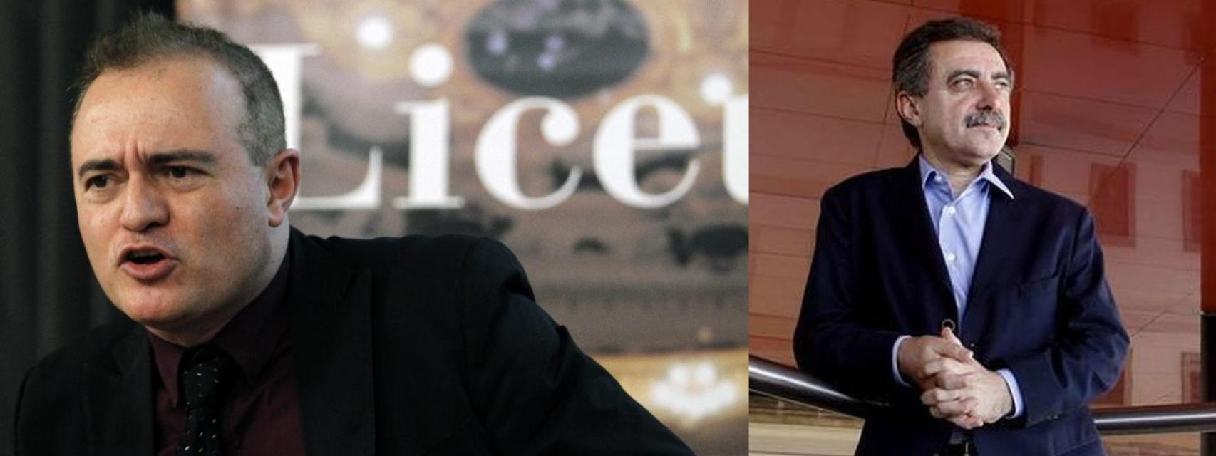 Joan Matabosch y Manuel Borja-Villel, directores del Teatro Real y Reina Sofía.