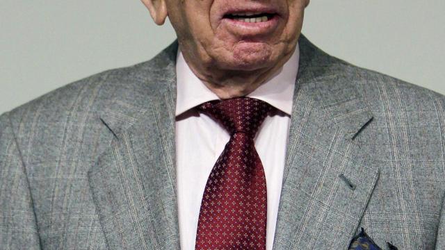 El legendario ganadero de reses bravas Victorino Martín Andrés.