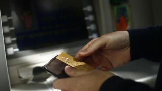 Imagen de archivo de un cajero automático.