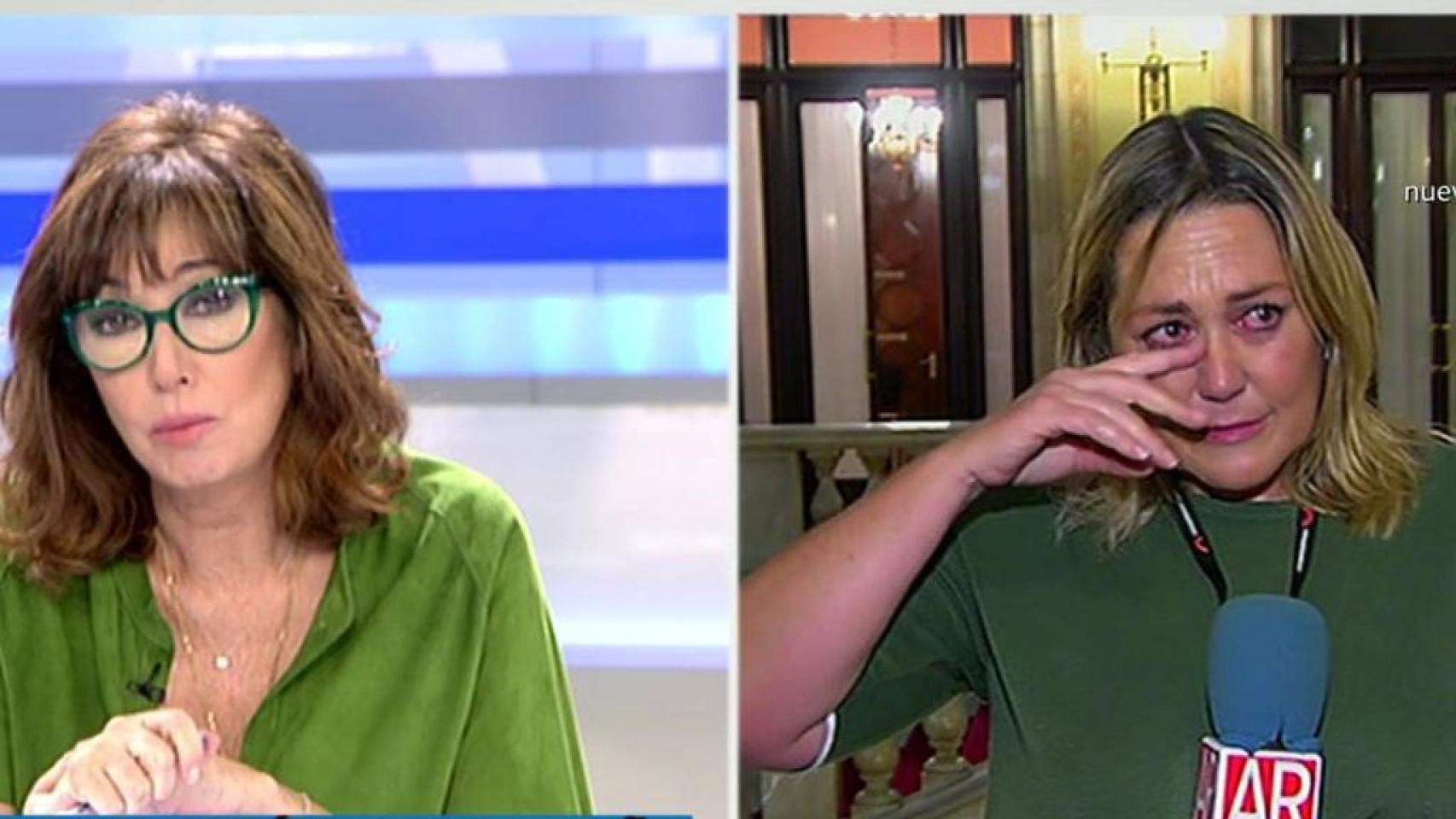 Mayka Navarro rompe a llorar en 'AR' tras discutir con Inda