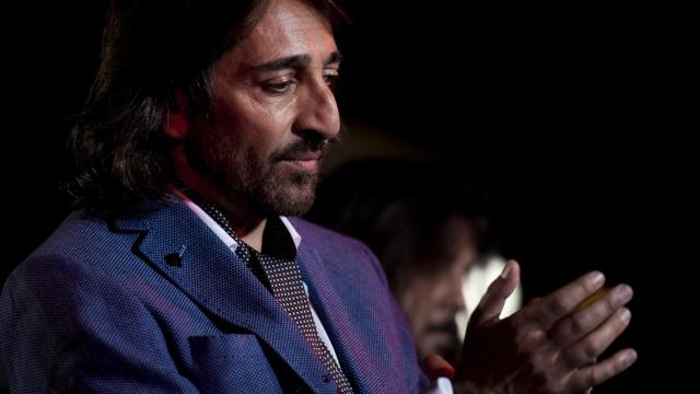 Antonio Carmona durante uno de sus espectáculos.