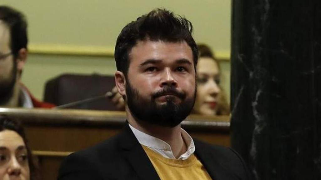 Gabriel Rufián. EFE.