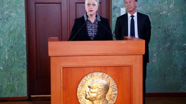 Berit Reiss-Andersen, directora del Comité Nobel Noruego