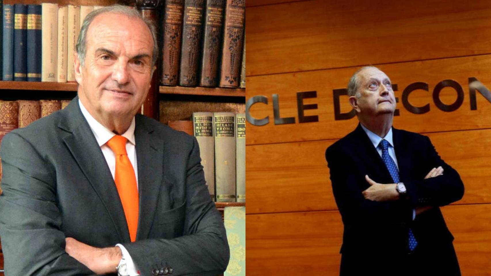 Joaquim Gay de Montella (Fomento) y Juan José Bruguera (Círculo)