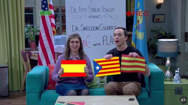 Sheldon Cooper presenta: Diversión con banderas Procés Edition