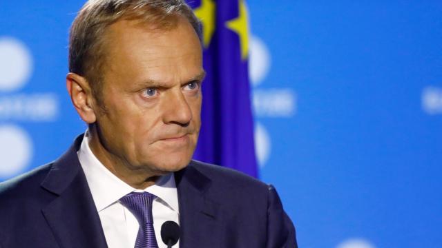 El presidente del Consejo Europeo, Donald Tusk