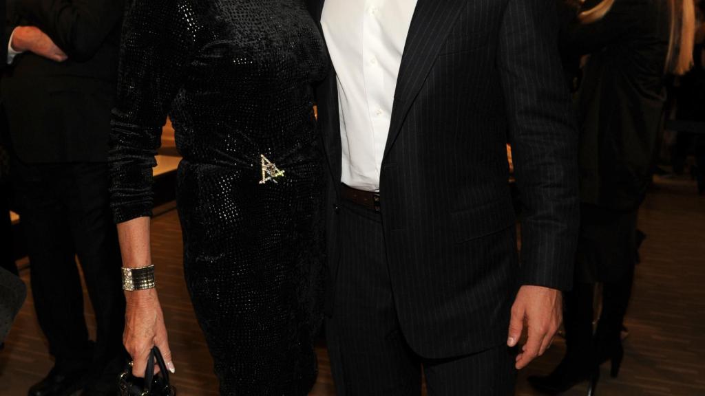 Ivana y Donald Trump junior.