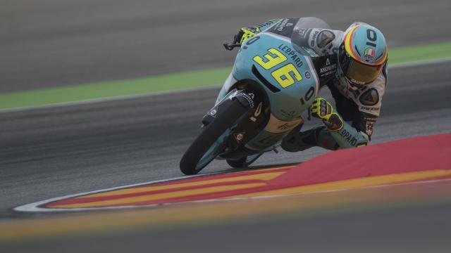 Joan Mir, en el pasado Gran Premio de Aragón.