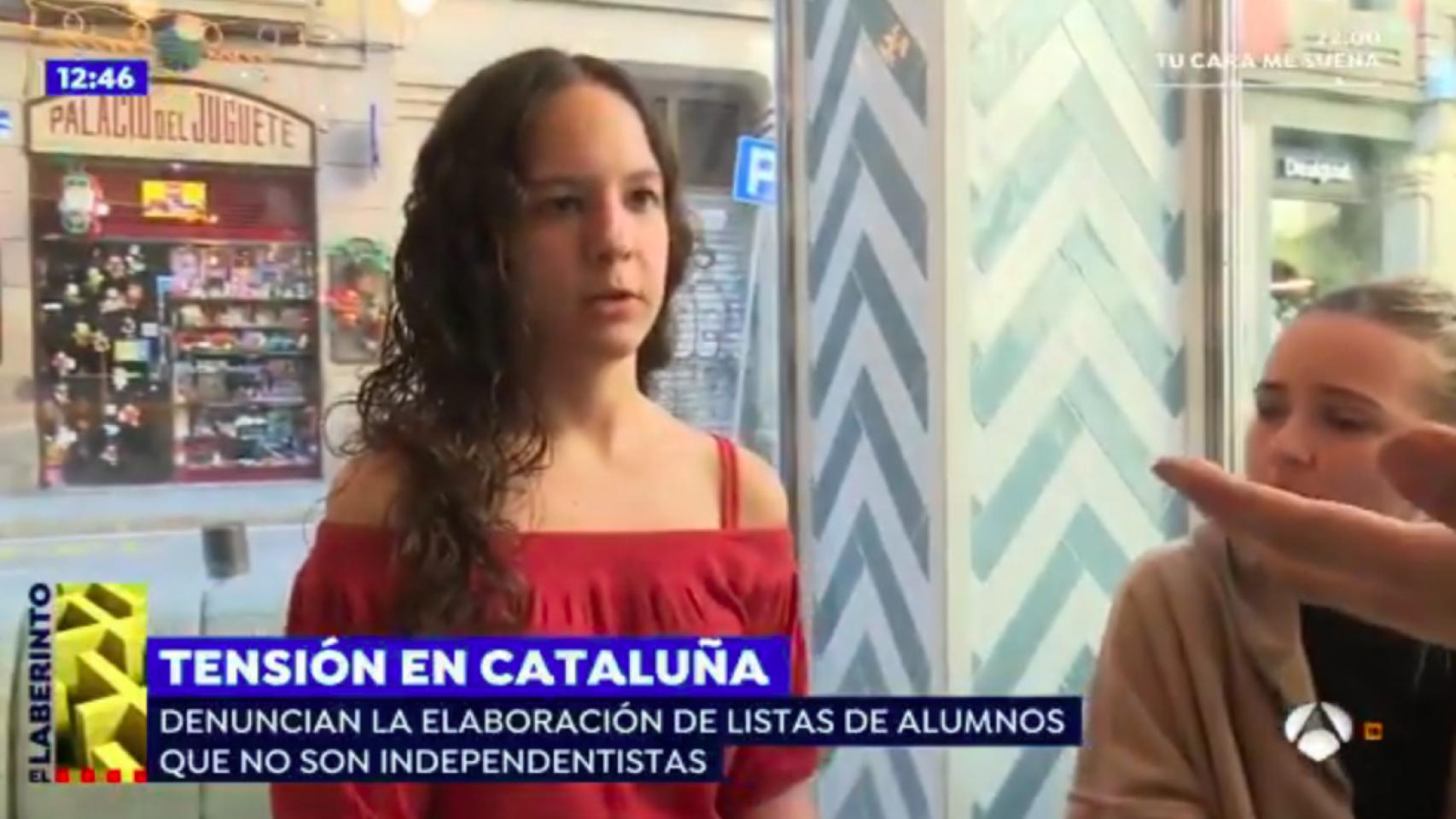 Independentistas acusan a 'Espejo Público' de haber usado a unas falsas estudiantes