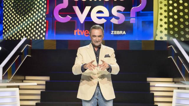 Carlos Herrera en el estreno de  su programa '¿Cómo lo ves?'