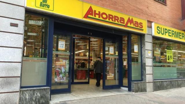 Un supermercado Ahorramas, en una imagen de archivo.