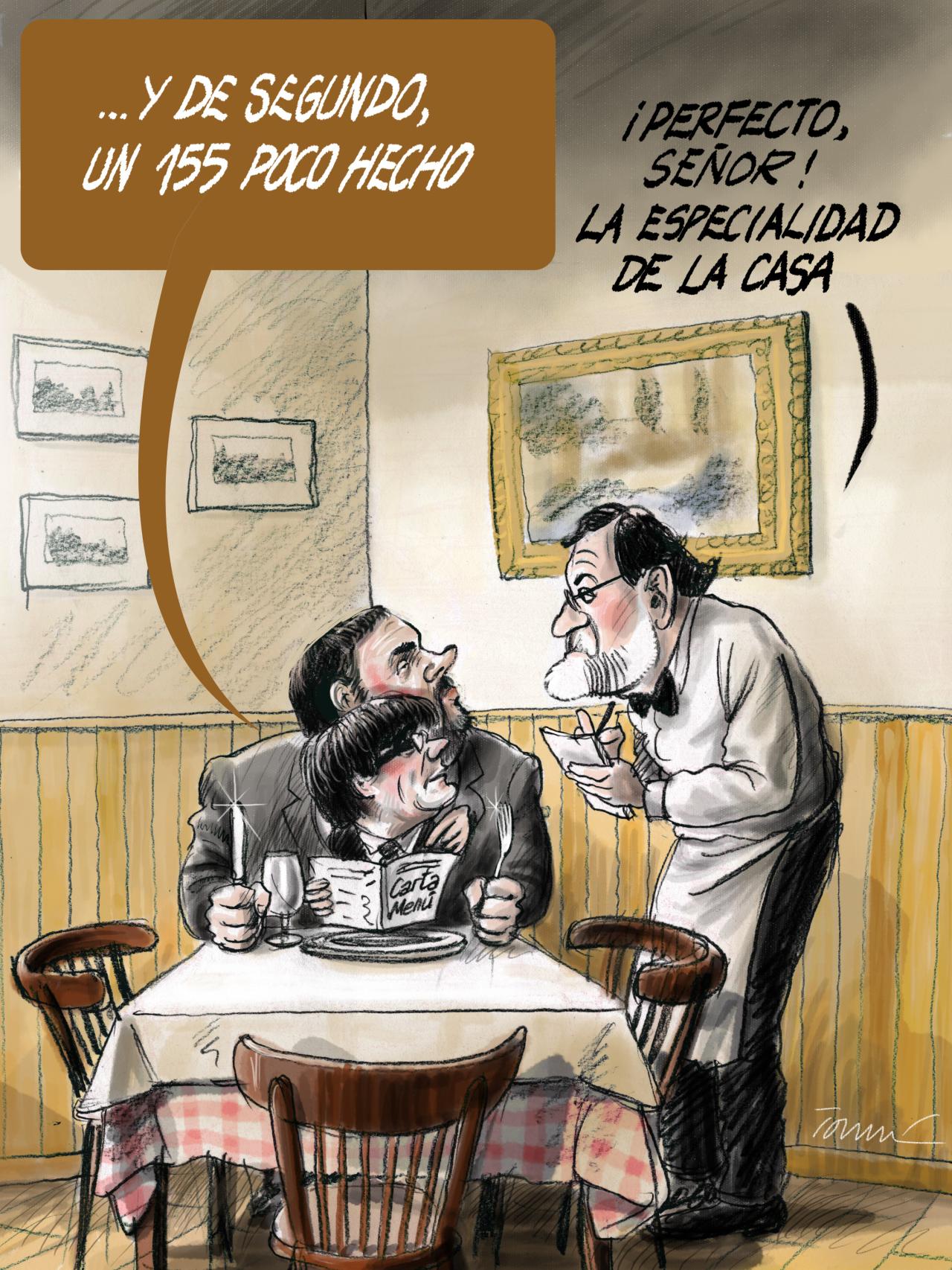 Un 155 vuelta y vuelta