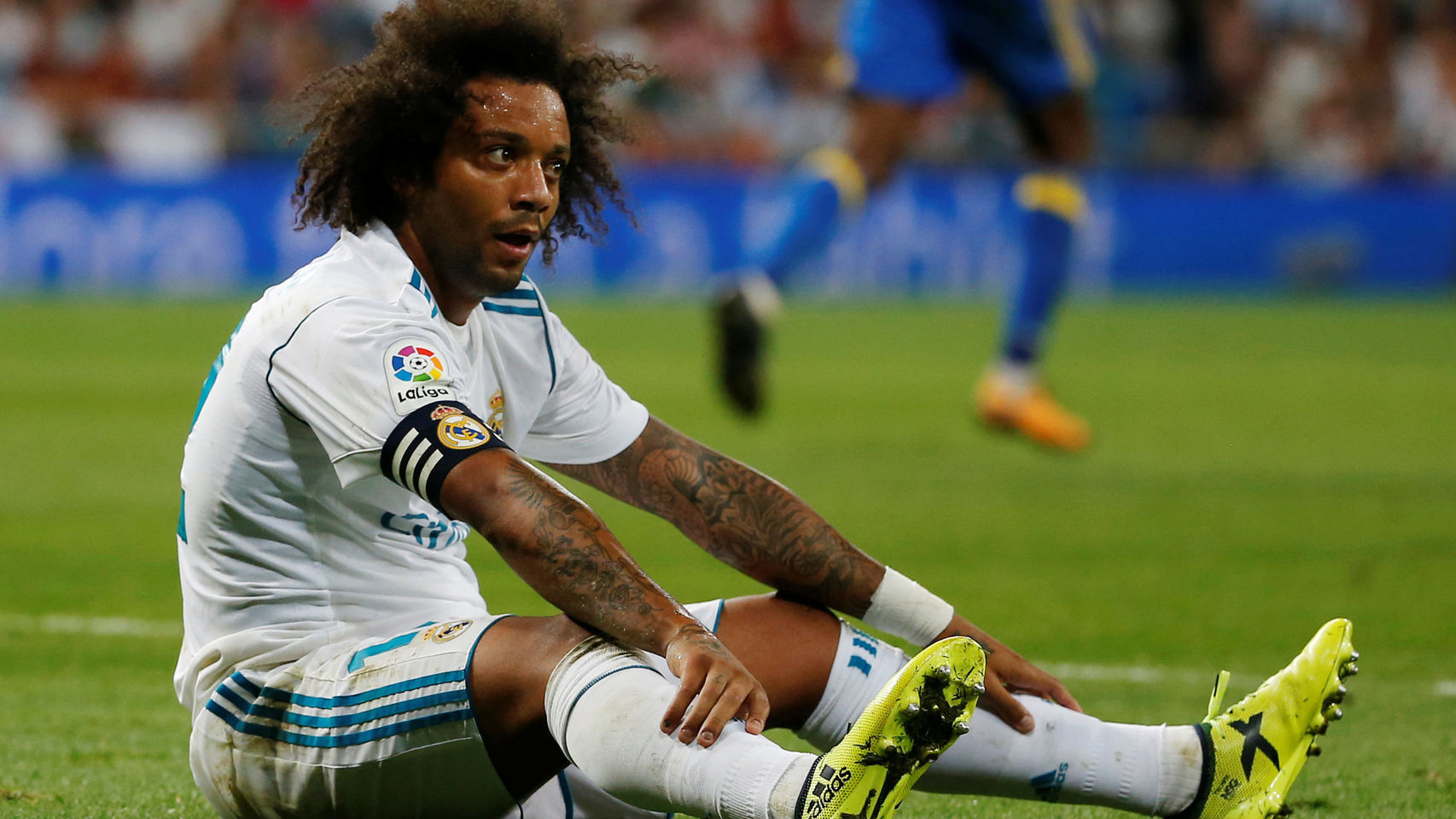 Marcelo, durante un partido