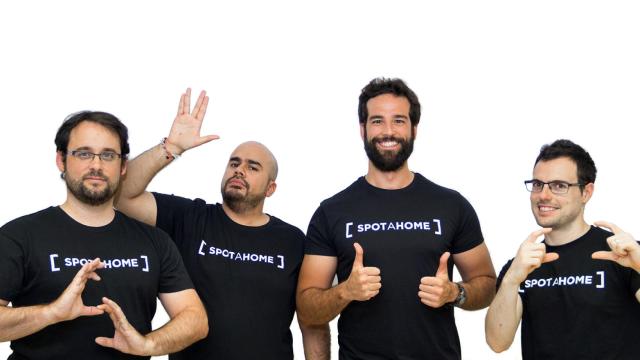 El equipo de fundadores de Spotahome.