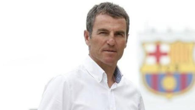 Robert Fernández, durante su etapa como secretario técnico del Barça