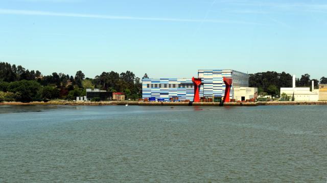 Vista de la planta de Equipos Nucleares (ENSA) en Maliaño (Cantabria).