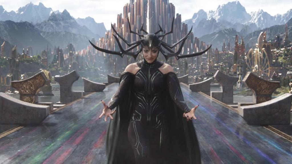 Cate Blanchett en Thor.