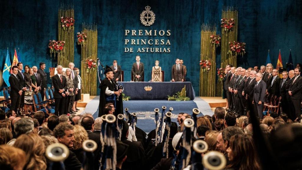 Ceremonia de entrega de los Premios Princesa de Asturias 2016.