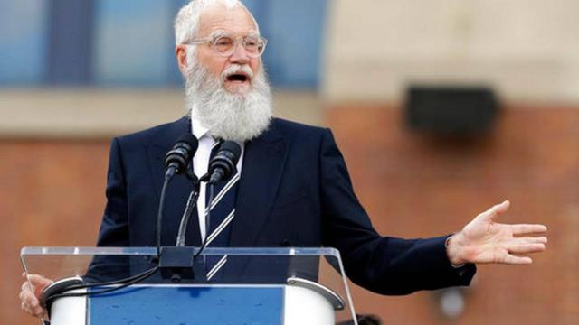 David Letterman recibe el Premio Mark Twain. Getty.