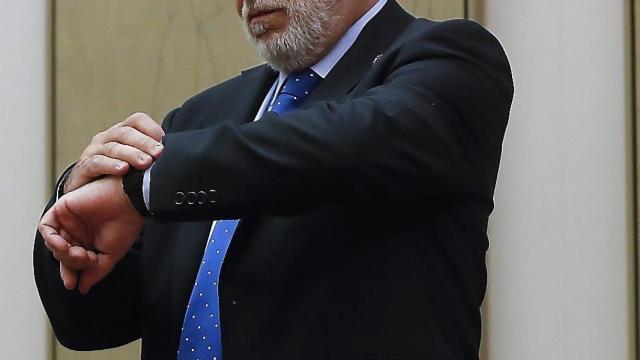 El fiscal general, José Manuel Maza, en el Parlamento