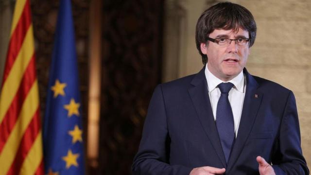 El presidente de la Generalitat, Carles Puigdemont, en imagen de archivo.