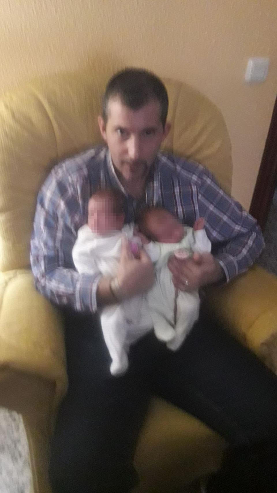 Gonzalo, el padre de las dos gemelas