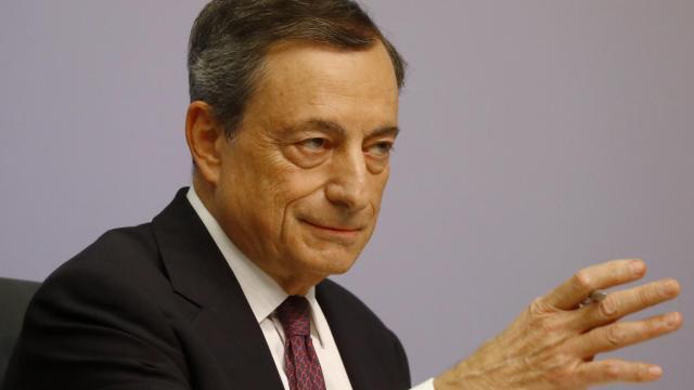 El presidente del Banco Central Europeo, Mario Draghi.