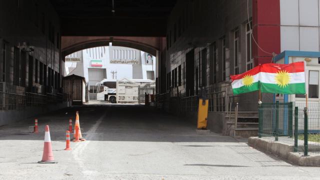 La frontera de Haj Omran en la frontera entre Irán y Kurdistán.