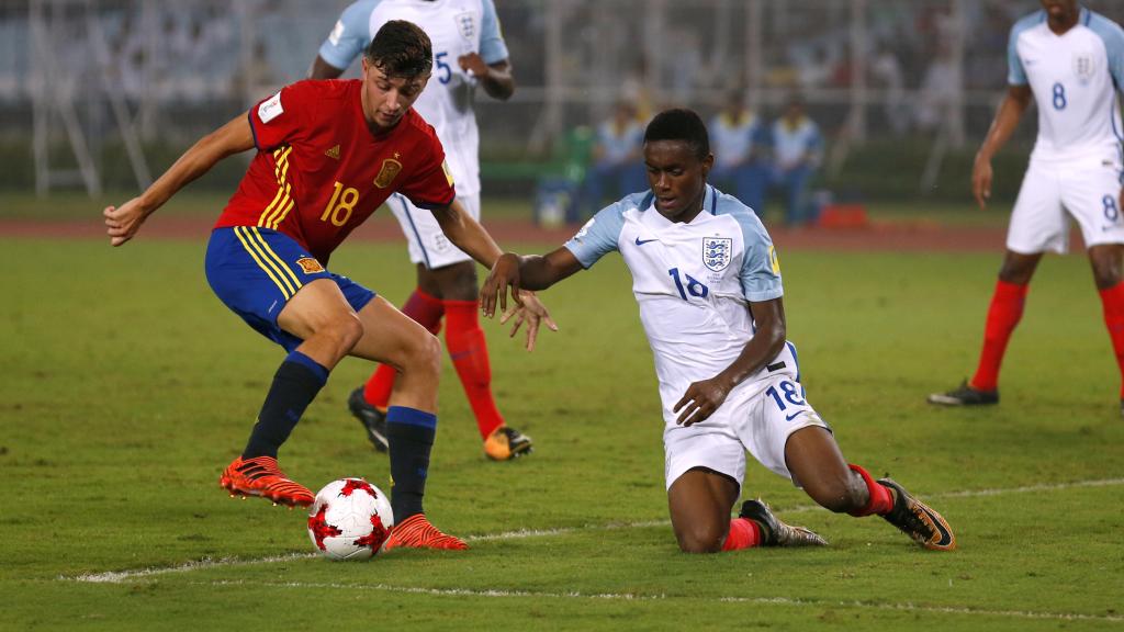 Gelabert intenta desmarcarse en la final.