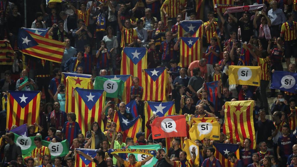 El estadio de Montilivi clama independencia.