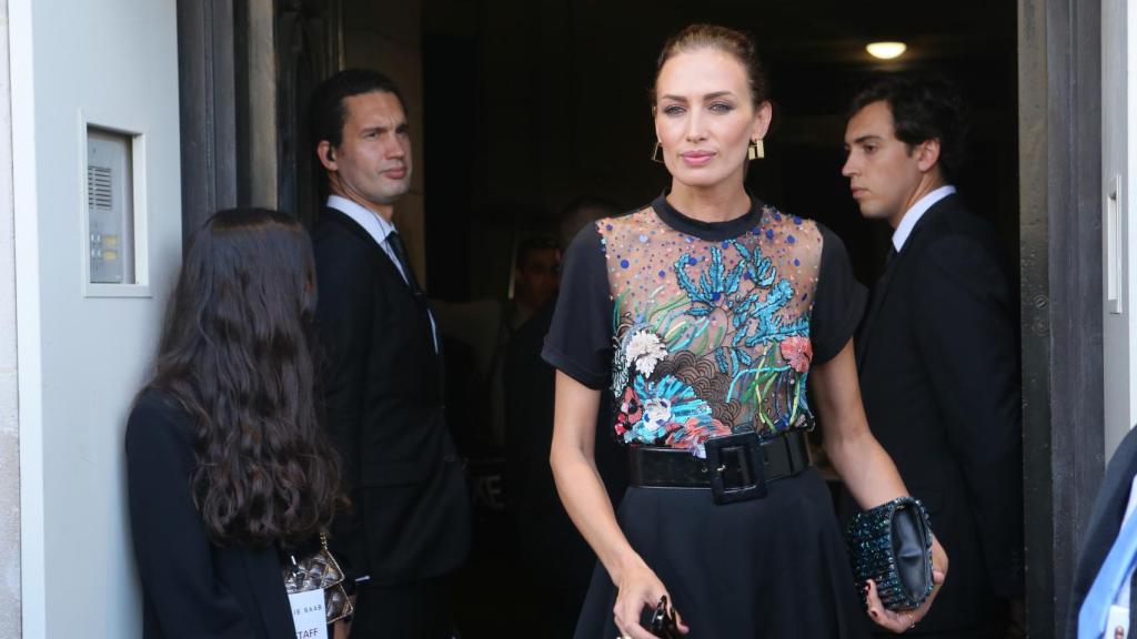 Nieves Álvarez en una de sus últimas imágenes públicas.