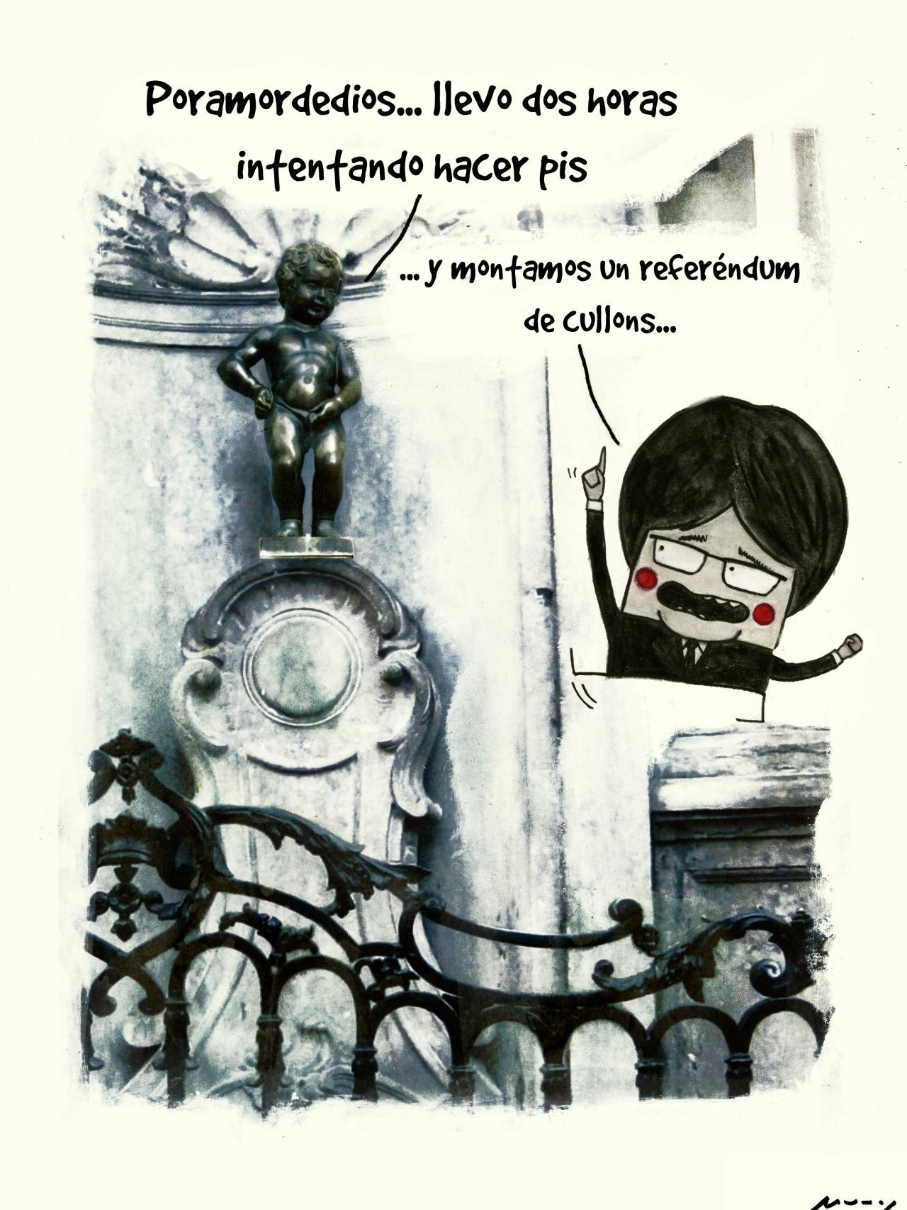 Puigdemont en Bruselas