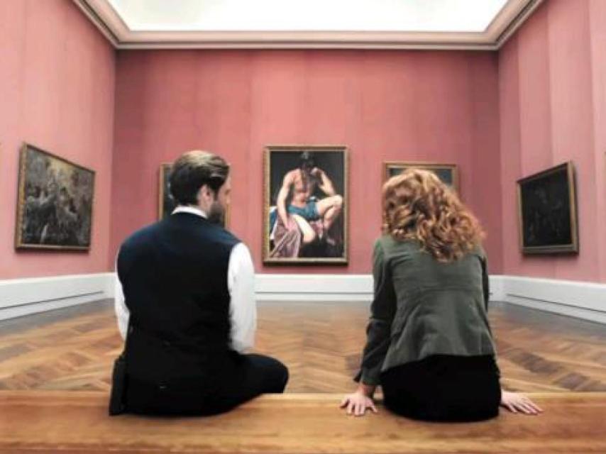 Imagen promocional del museo de Berlín, con la colección del Prado.