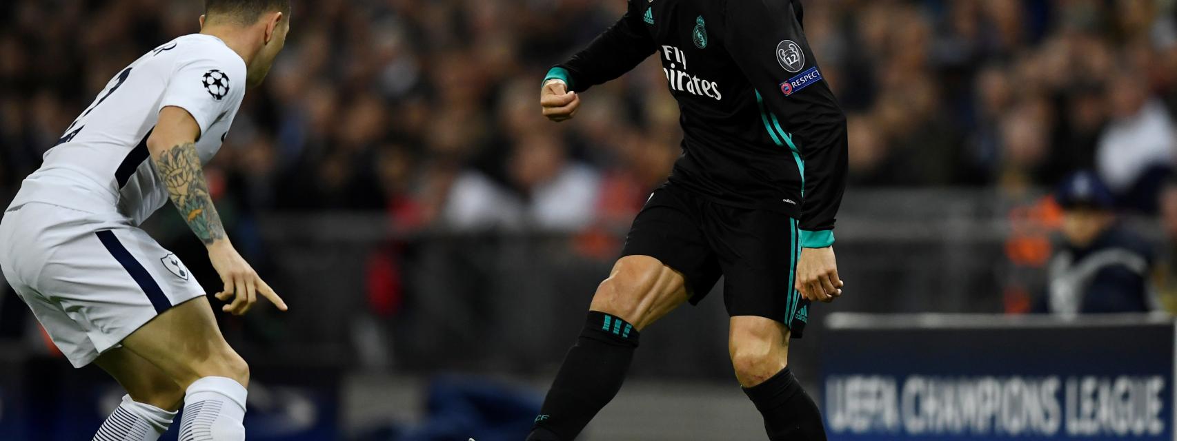 Cristiano Ronaldo, durante el partido ante el Tottenham