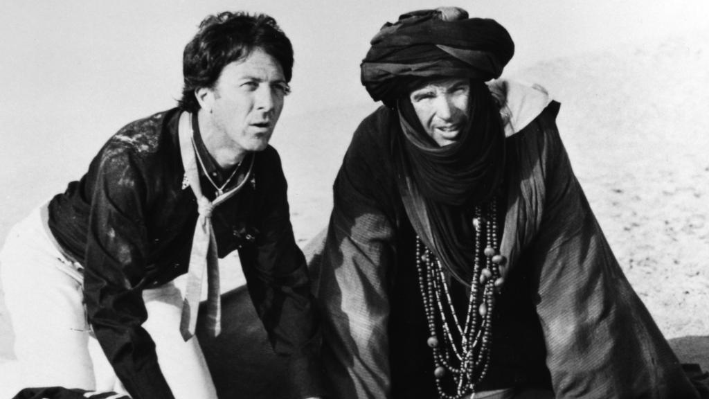Dustin Hoffman y Warren Beatty en la película 'ISHTAR'.