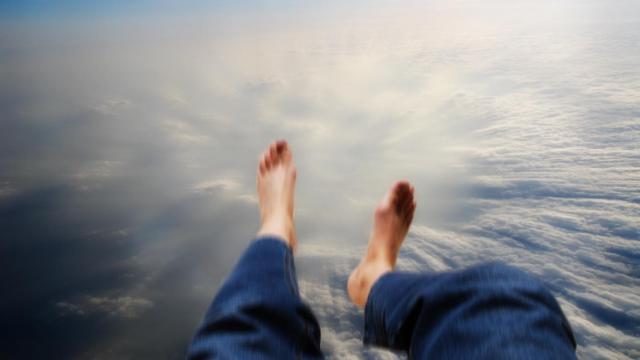 Una sensación de caída.