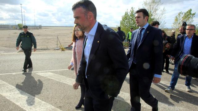 El exconseller de Empresa de la Generalitat Santi Vila ha abandonado hoy la cárcel madrileña de Estremera.