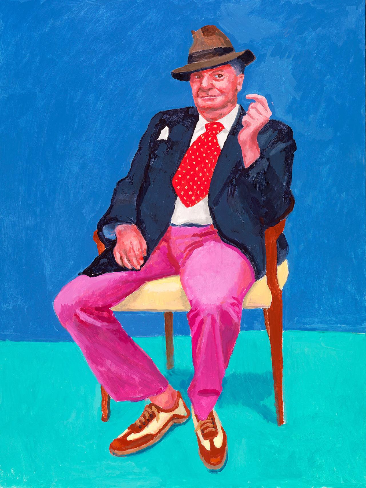 El gran retrato de Barry Humphries.