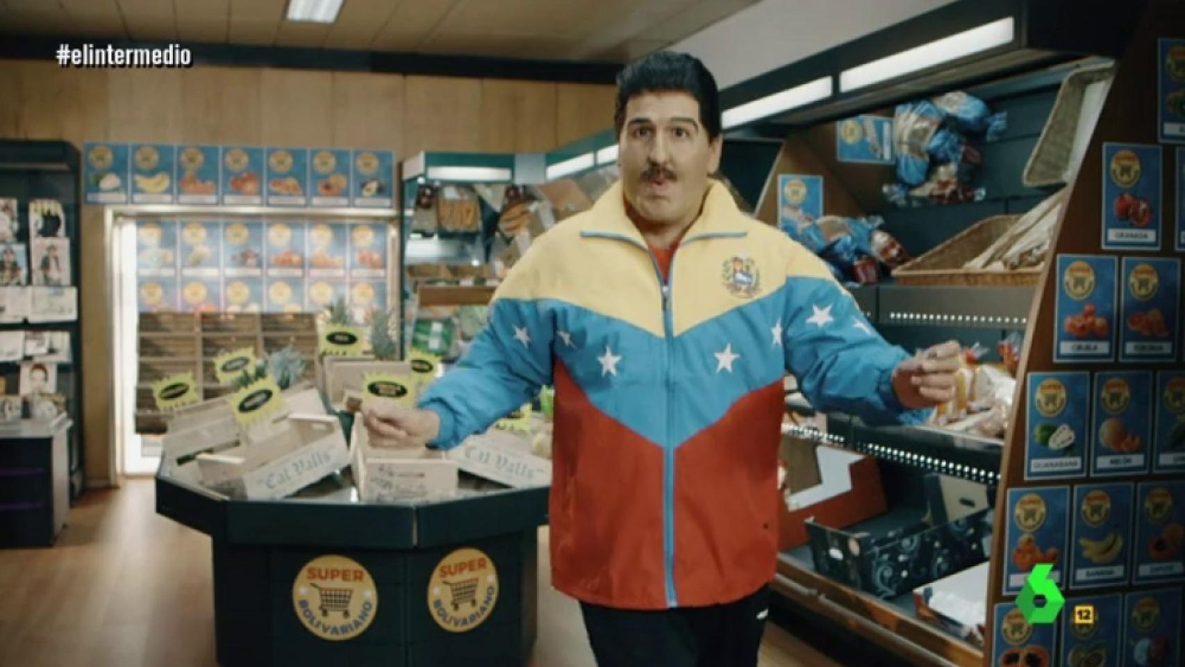 Joaquín Reyes se mete en la piel de Nicolás Maduro en 'El intermedio'