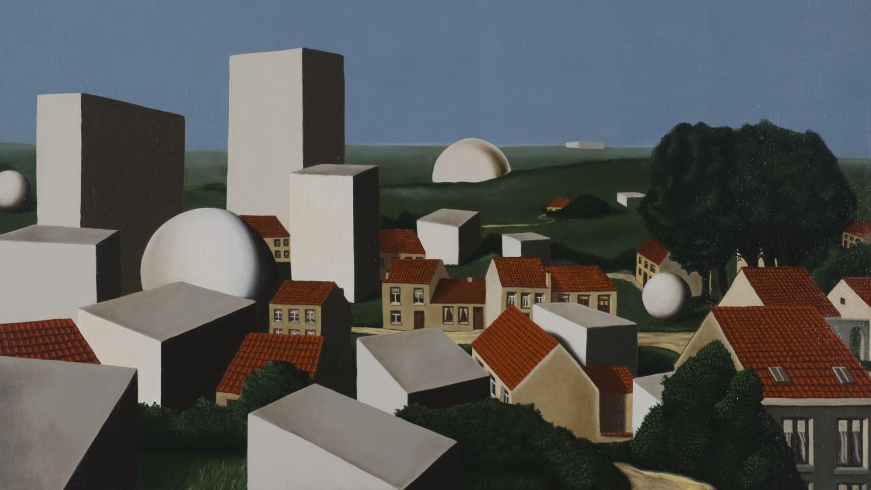 D'après Magritte, Le Calcul mental, 1931.