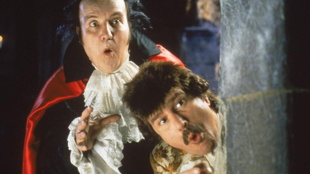 Chiquito de la Calzada en Brácula, su segunda película.