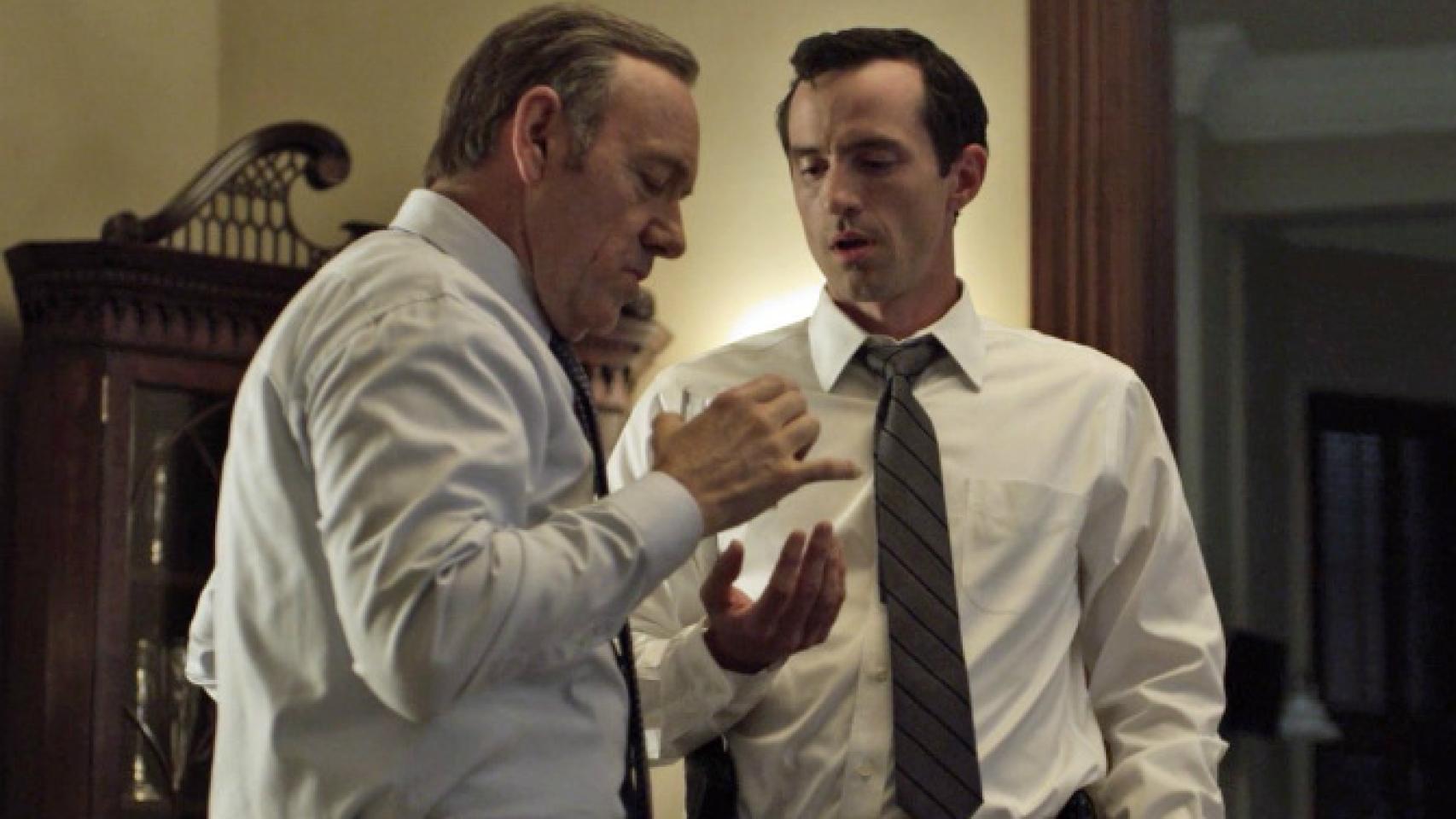 Kevin Spacey estaba obsesionado con Nathan Darrow y cambió los guiones