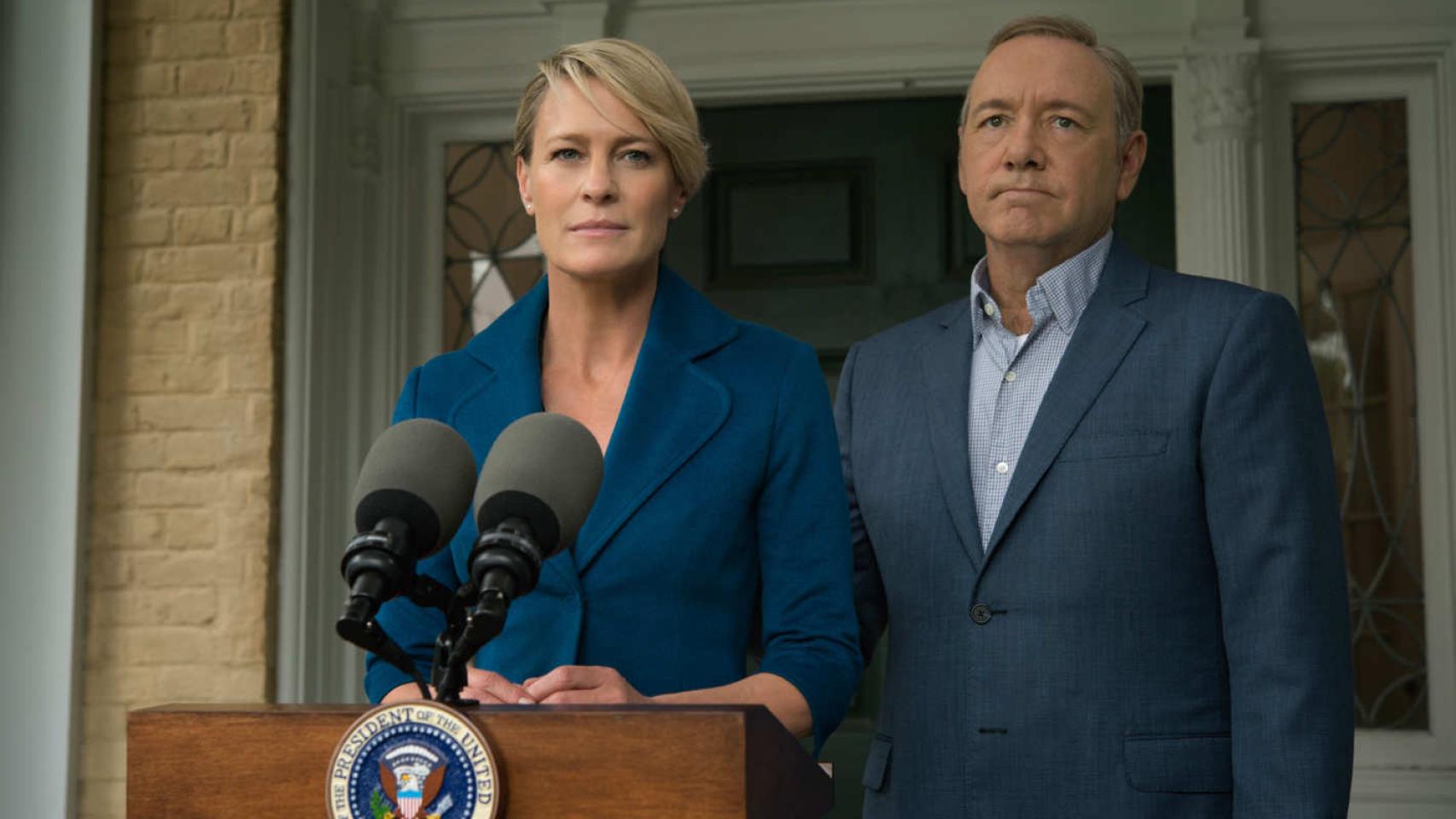 Claire y Frank Underwood.
