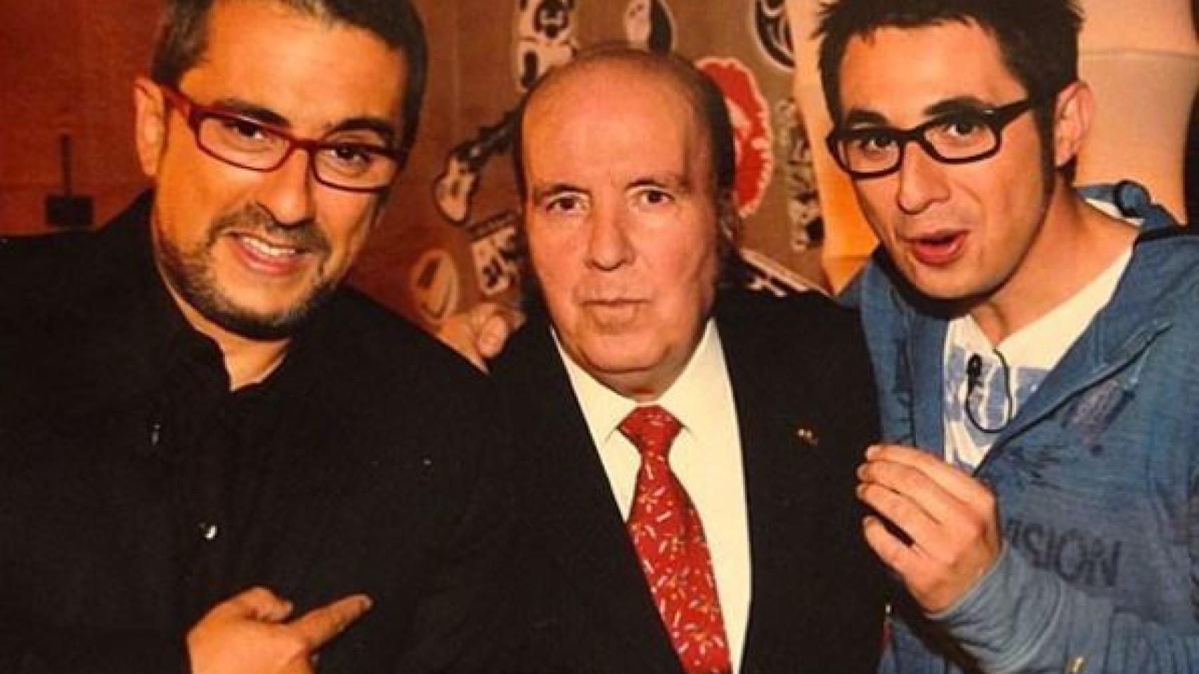 Andreu Buenafuente, Chiquito de la Calzada y Berto Romero